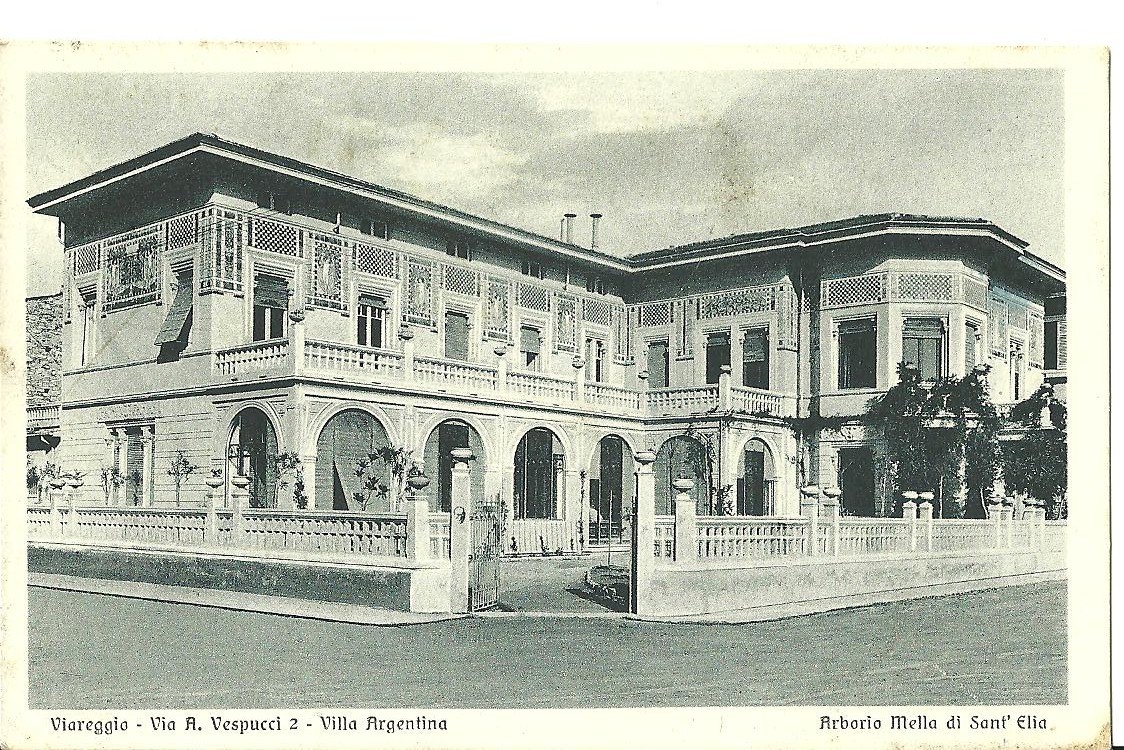 Villa Argentina nel passato