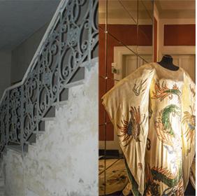 The ancient staircase: before and after