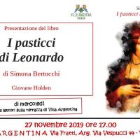 Invito all'evento del 22 novembre I pasticci di Leonardo 