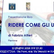 Invito alla presentazione del libro "Ridere come gli uomini"