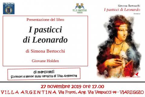 Invito all'evento del 22 novembre I pasticci di Leonardo 