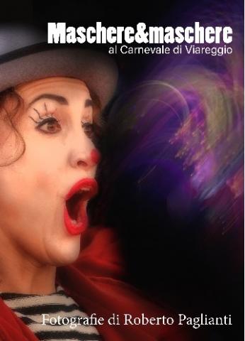 maschere e maschere del carnevale di Viareggio, copertina del libro