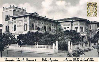 Foto di Villa Argentina negli anni sessanta